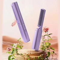 PocketSilk  Rechargeable Hot Comb Hair Straightener