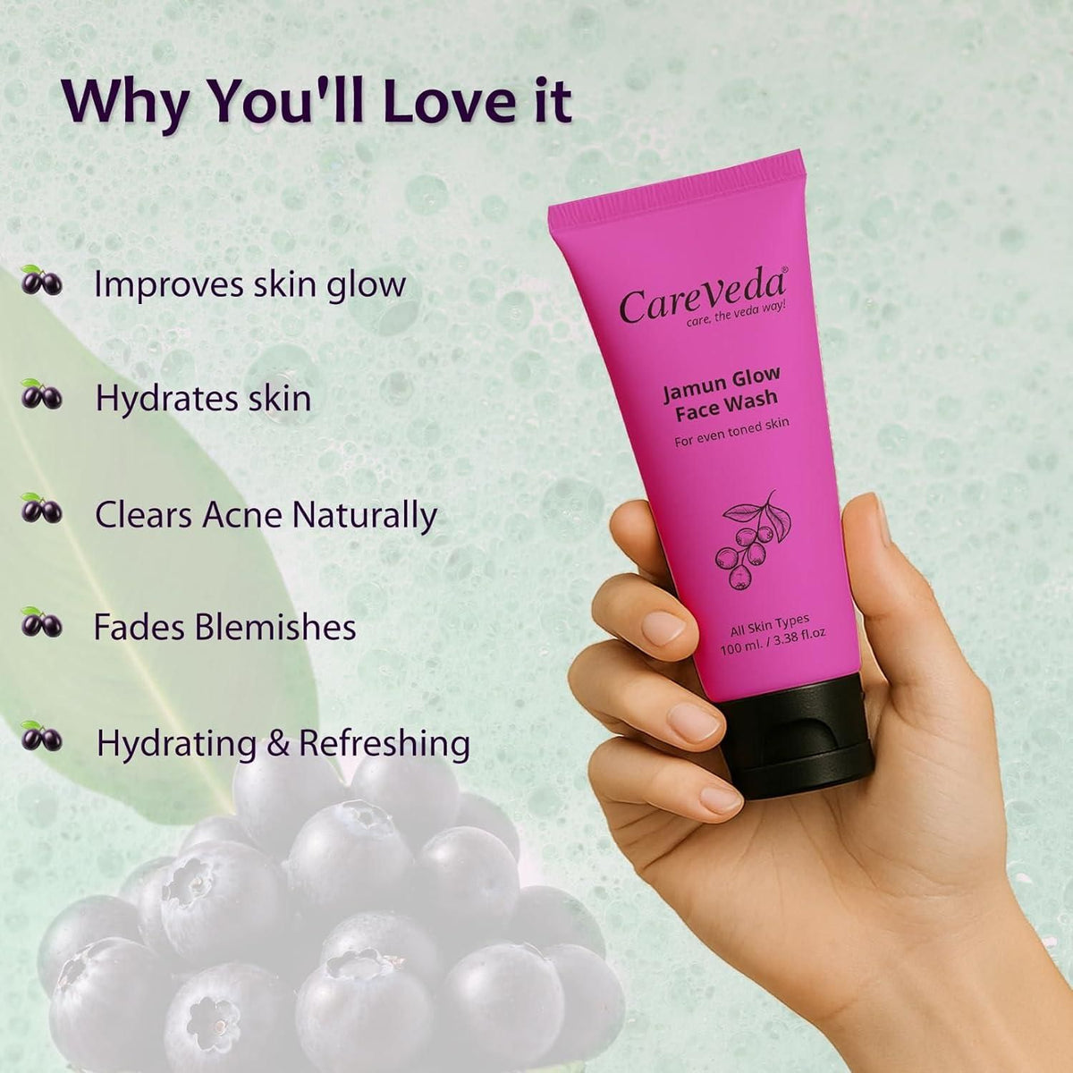 Unlock Your Natural Radiance with Jamun Glow Face Wash