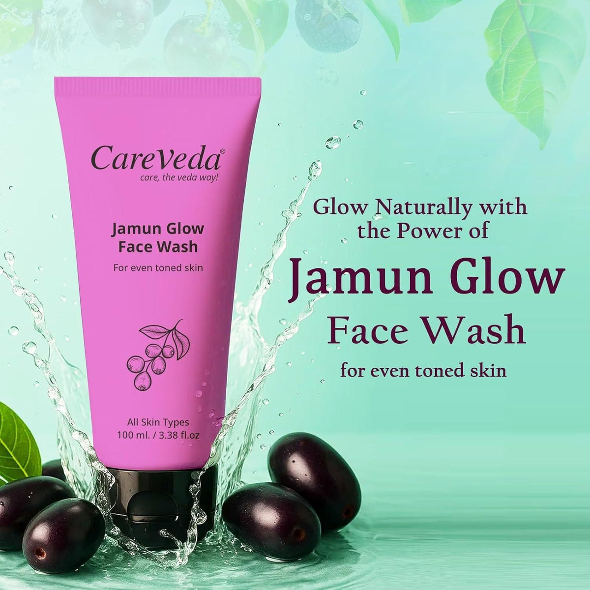 Unlock Your Natural Radiance with Jamun Glow Face Wash