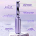 PocketSilk  Rechargeable Hot Comb Hair Straightener