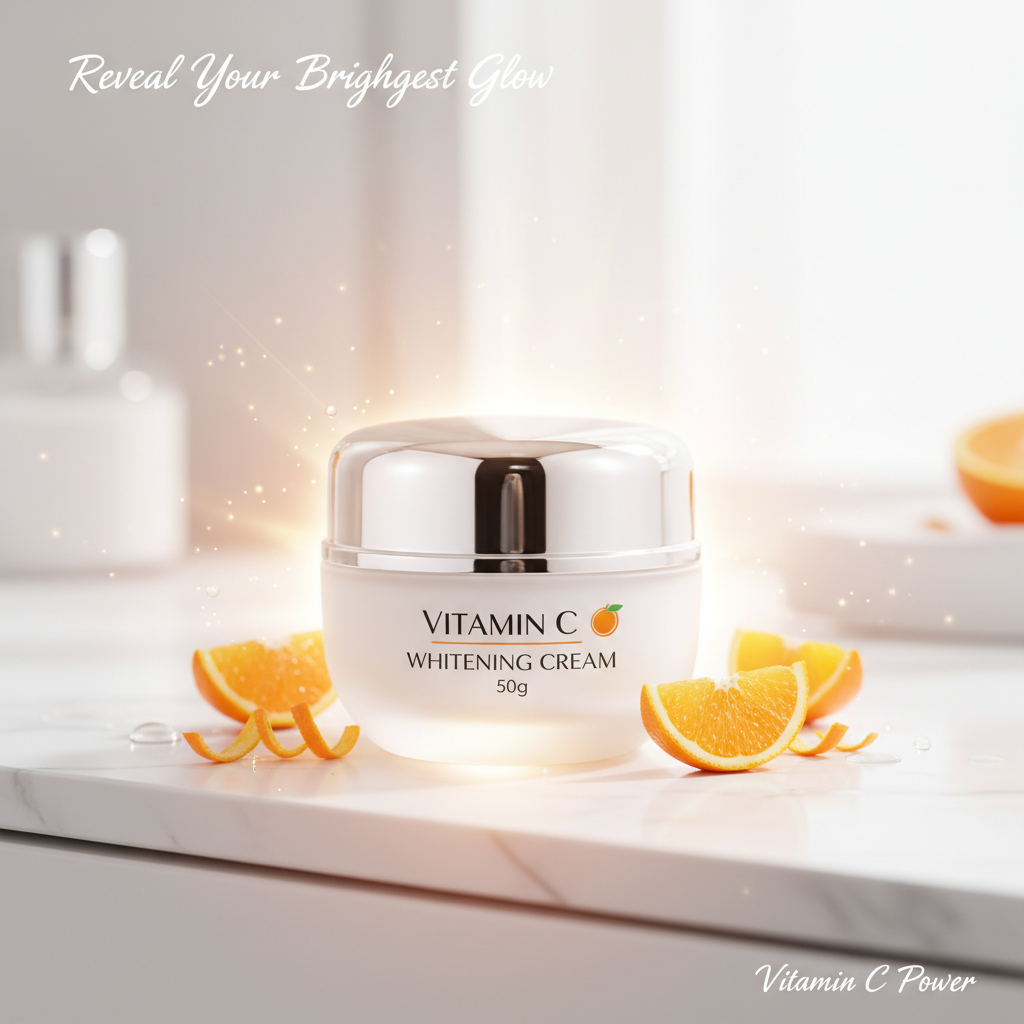 Vitamin C Whitening Cream 50g (Pack of 1) - skincare-media-carousel