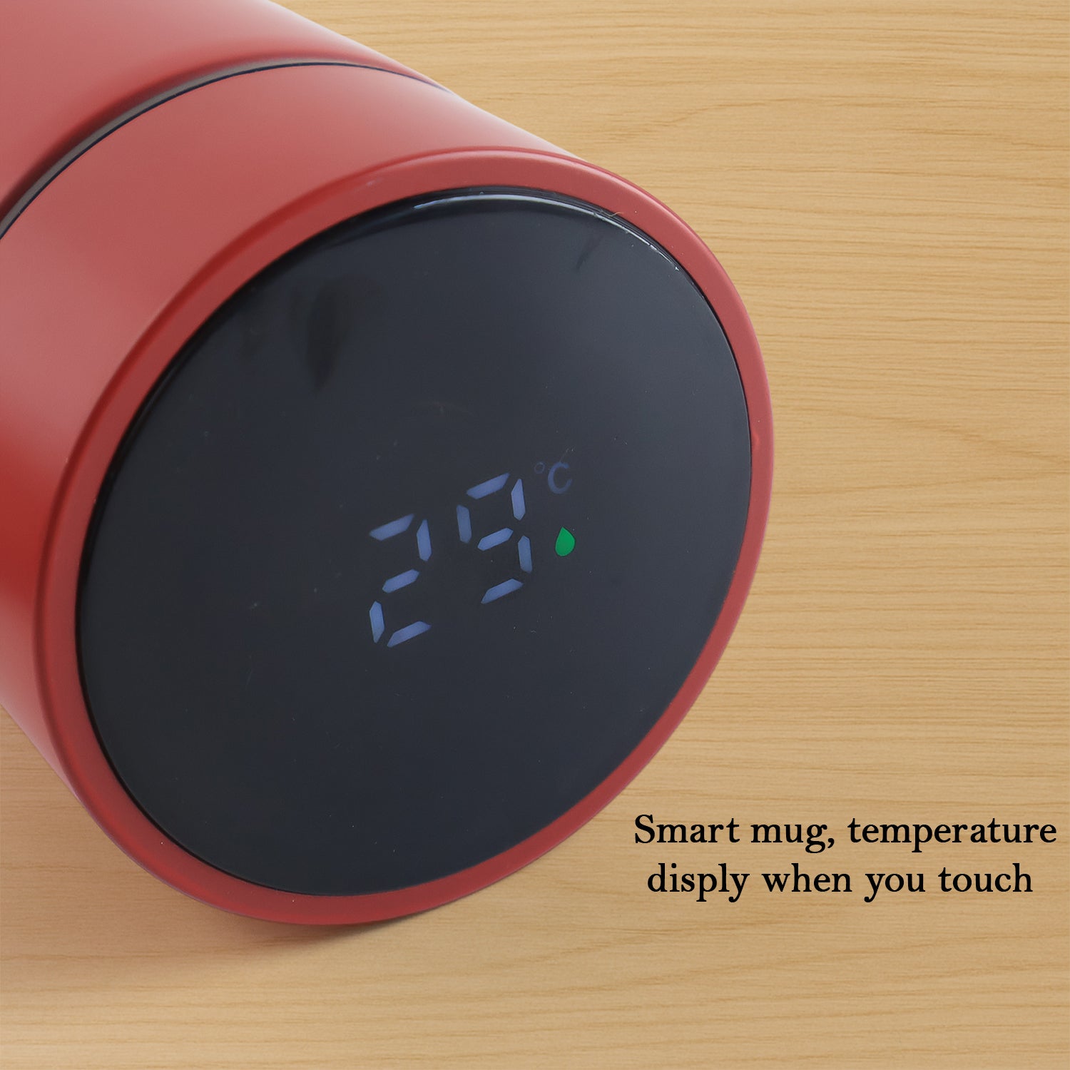 Red Vacuum Insulated Water Bottle (1 Pc  500ml)